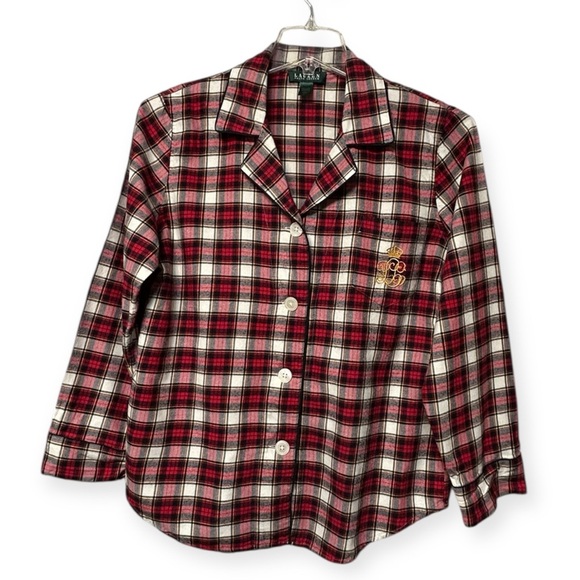 Lauren Ralph Lauren NWOT 100% cotton flannel Pajamas - Picture 7 of 11